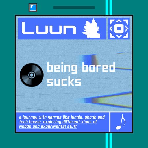 Cover art for being bored sucks